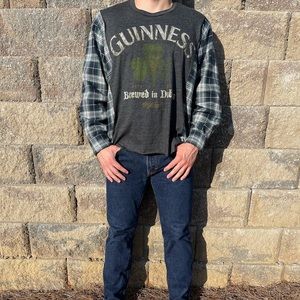 Lucky Beer Flannel